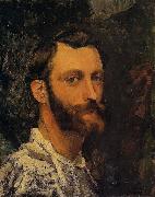 Frederic Bazille Self portrait painting
